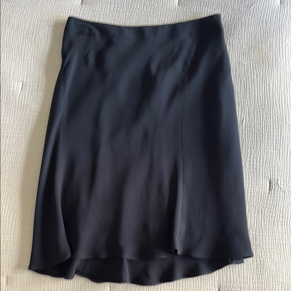 Giorgio Armani Black A-Line Knee-Length Skirt